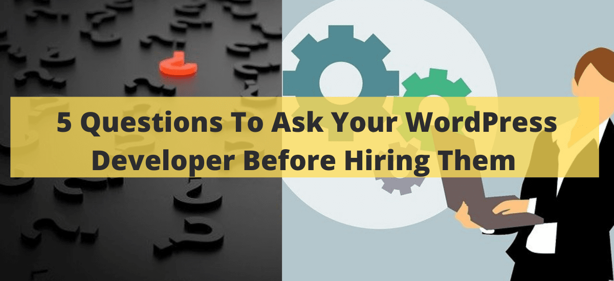 5 Questions To Ask Your WordPress Developer Before Hiring Them