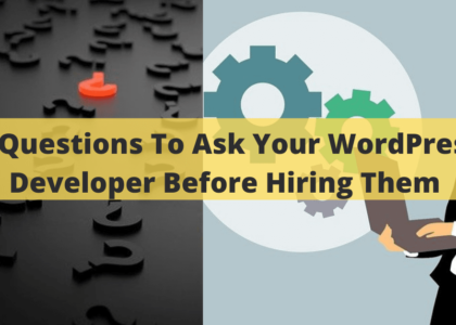 5 Questions To Ask Your WordPress Developer Before Hiring Them